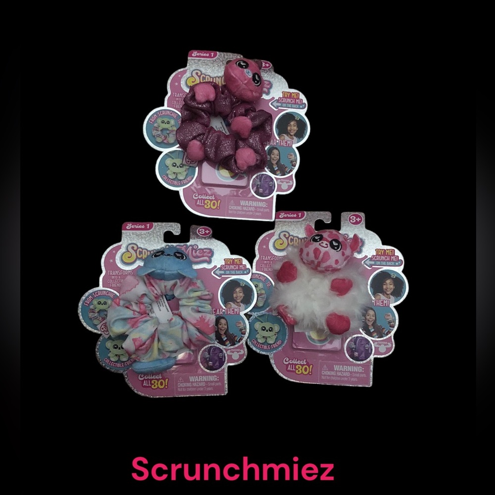 ScrunchMiez Hair Scrunchie Lot of 3